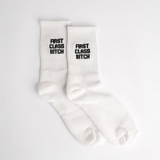 "First Class B!tch" Socken