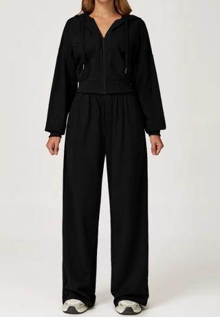 Damen Activewear Set – Jogginghose & Sweatshirt