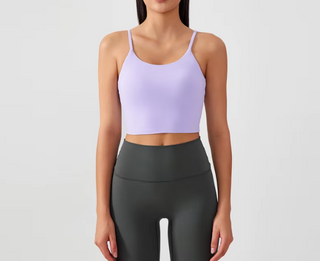 2x Damen Sport BH - Longline Fit